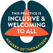 This practice is Inclusive & Welcoming to All. Member of Therapyden